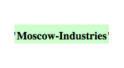 Moscow-Industries